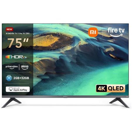 📺 Xiaomi TV F Pro 75″ UHD QLED Smart TV mit Alexa für 749€ (statt 899€)
