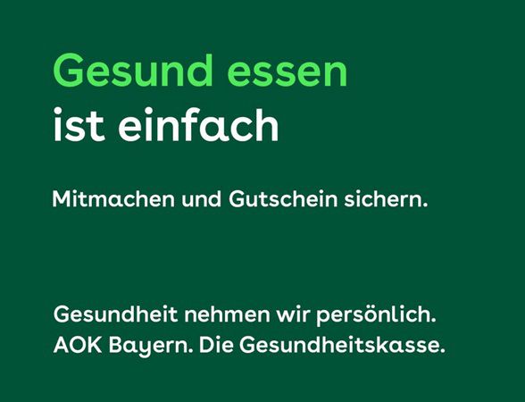 AOK Bayern: Gratis Gutschein für 2 Vollkornsemmeln