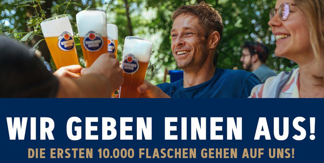 🍻😲 Bis zu 10 Flaschen Schneider Weisse Hefeweissbier naturtrüb gratis testen