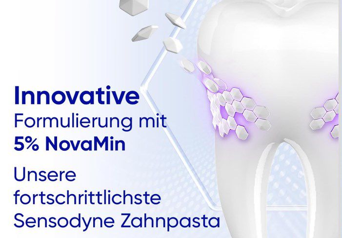 3x Sensodyne Clinical REPAIR 75ml mit 5 % NovaMin für 11,88€ (statt 21€)
