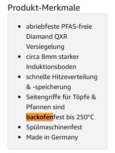🍳 Woll Eco Logic QXR Guss Flachpfanne   Induktiv, Ø 20cm für 50€ (statt 84€)