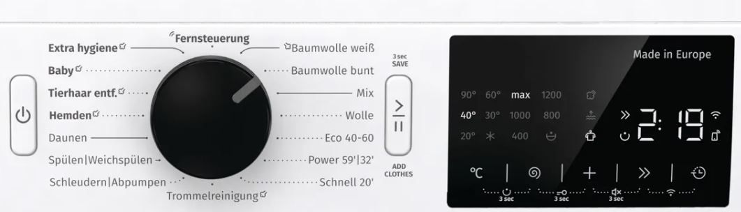 Gorenje WPNEI74SA1TS 7kg Waschmaschine für 296,40€ (statt 374€)