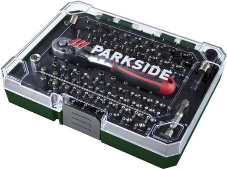 PARKSIDE Ratschenbitsatz, 81 teilig für 12,94€ (statt 15€)