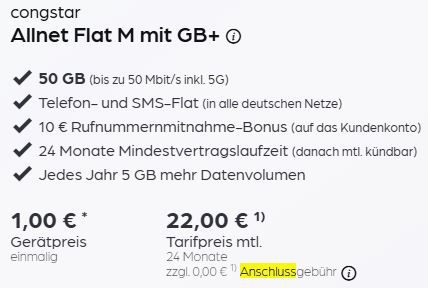 📱 Samsung Galaxy A56 5G für 1€ + 50GB congstar Telekom Allnet für 22€ mtl + Soundcore Glow
