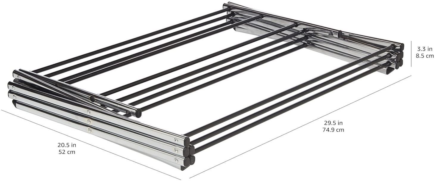 Amazon Basics Ziehharmonika Wäscheständer für 15€ (statt 32€)