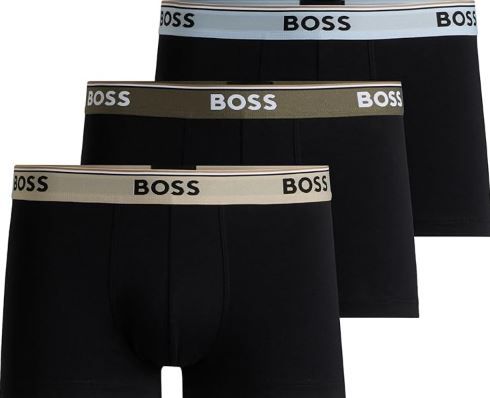 BOSS Herren Trunk 3P Power Dreier Pack ab 23,94€ (statt 28€)