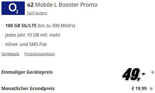 📱 Google Pixel 9a für 49€ + o2 Allnet Flat mit 100GB für 19,99€ mtl.
