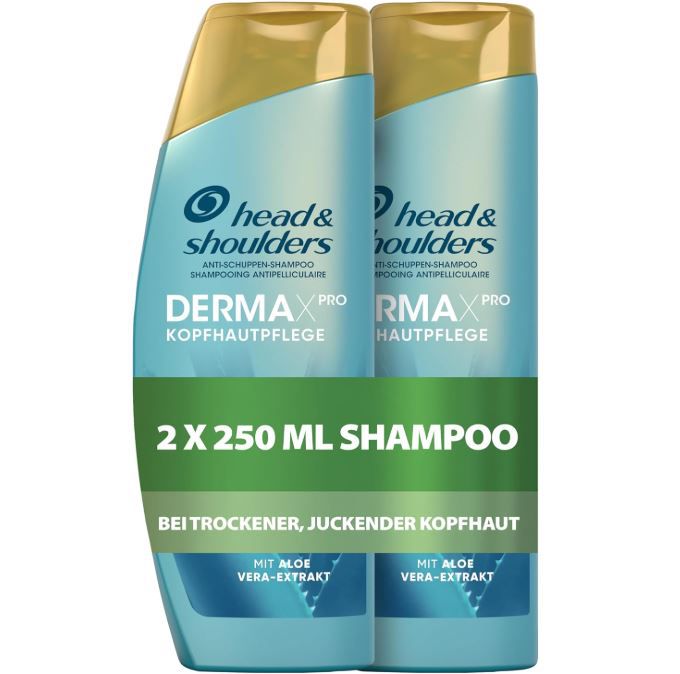 2 x 250ml head & shoulders DERMAXPRO Beruhigend Anti Schuppen für 8€ (statt 10€)