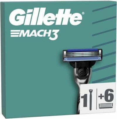 Gillette Mach3 Basis Rasierer 1 Rasierer + 6 Klingen für 12,69€ (statt 15€)