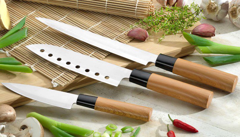 Esmeyer Messerset 3 tlg. im asiatischen Stil für 14,94€ (statt 19€)