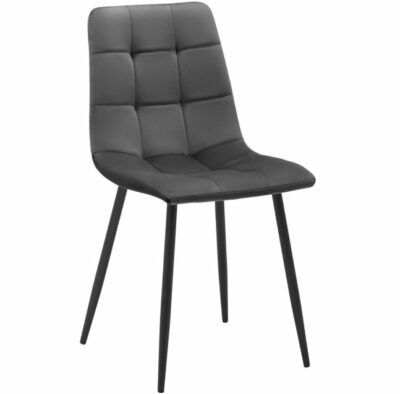Bessagi Stuhl Ria Grau Samt-Bezug – div. Farben für 32,86€ (statt 48€)
