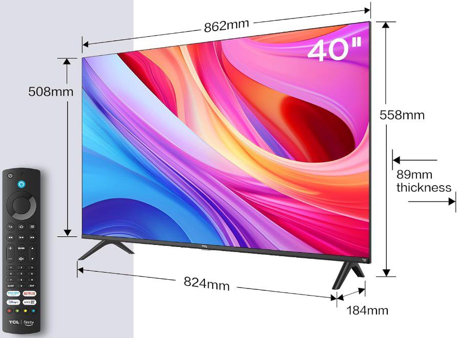 40 TCL 40SF540 FHD Smart Fernseher für 189€ (statt 246€)