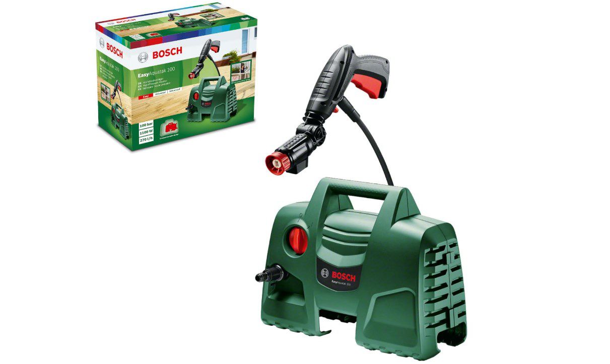 Bosch EasyAquatak 100 Hochdruckreiniger 360° für 54,99€ (statt 67€)
