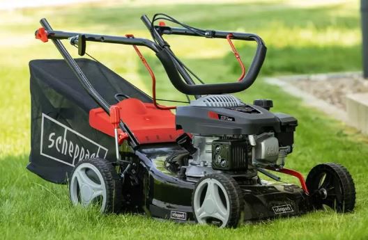 Scheppach Benzin Rasenmäher RM420   42cm + Öl & 2. Messer für 134,95€ (statt 159€)