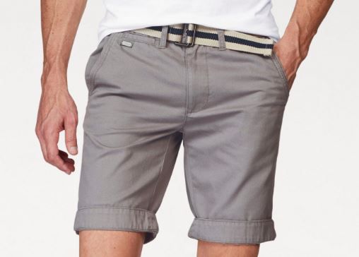 Bruno Banani Chinoshorts + Grütel in 3 Farben ab 19,98€ (statt 40€)