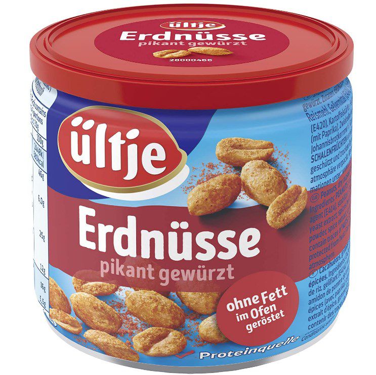 ültje Erdnüsse pikant 180 Gramm für 1,52€ (statt 2,49€)