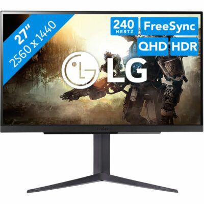 LG UltraGear 27 Zoll 27GR83Q-B Gaming Monitor – QHD & 240Hz für 264,90€ (statt 340€)