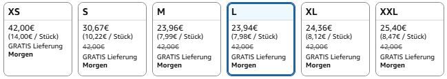 BOSS Herren Trunk 3P Power Dreier Pack ab 23,94€ (statt 28€)