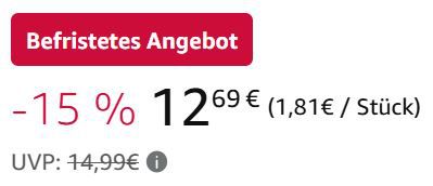 Gillette Mach3 Basis Rasierer 1 Rasierer + 6 Klingen für 12,69€ (statt 15€)