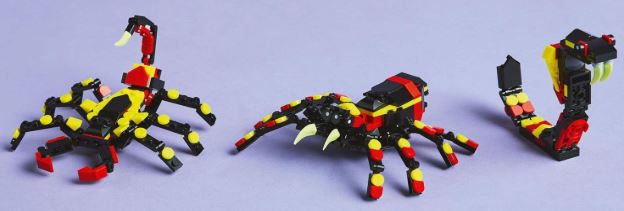 LEGO Creator 3in1 Wilde Tiere: Skorpion, Spinne, Schlange 31159 für 7,19€ (statt 12€)