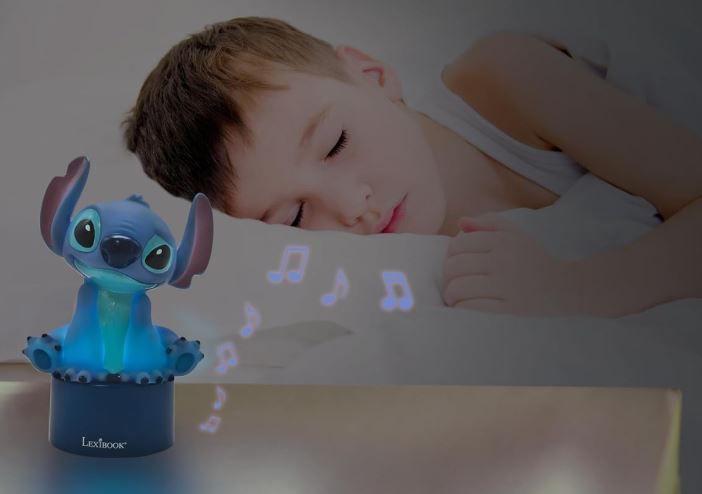 Lexibook, Disney Stitch, Nachtlicht mit Lautsprecher für 12,39€ (statt 16€)