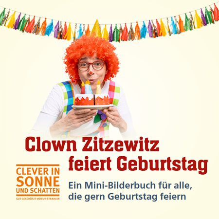 Kinderbuch Clown Zitzewitz feiert Geburtstag