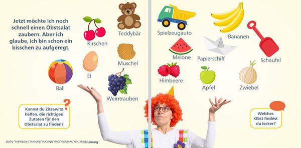 Kinderbuch Clown Zitzewitz feiert Geburtstag