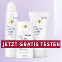 dm: Dove Whole Body Deo gratis ausprobieren