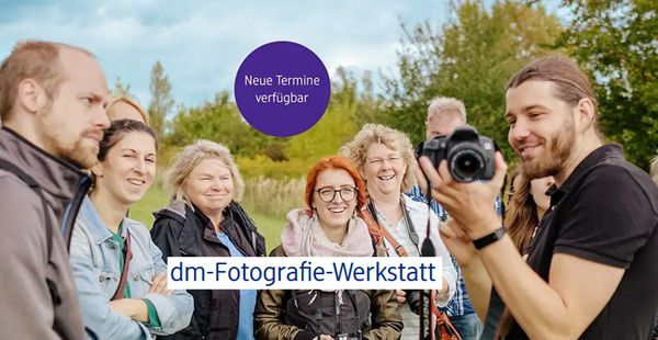 dm: kostenloser Foto Workshop