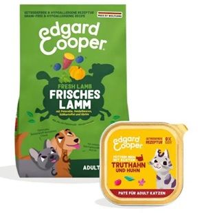 🐱🐶 Edgard & Cooper: Bis zu 10€ Cashback auf Katzen- und Hundefutter