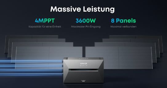 Anker Solarbank 3 E2700 Pro + 1820Wp IBC Solarmodul + Zähler für 1.759€ (statt 2.099€)