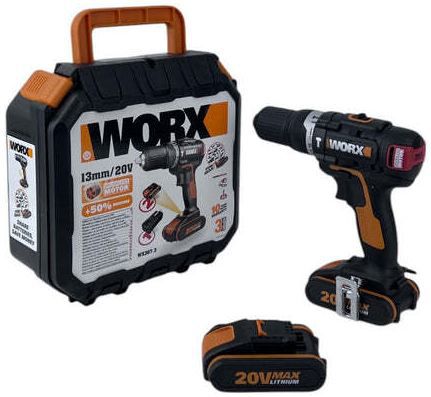 🧰 Worx WX367.3 Schlagbohrschrauber Set mit Akkus für 79,99€ (statt 130€)