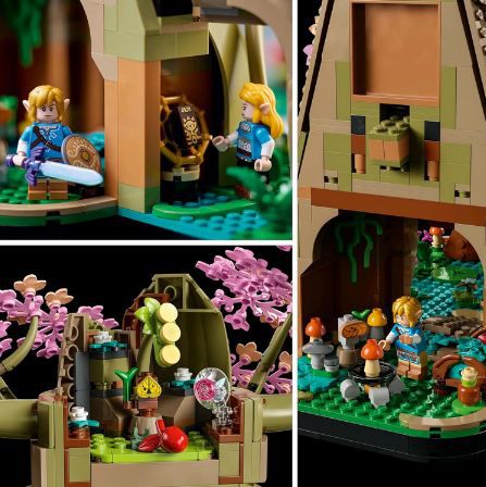 🧱 LEGO 77092 The Legend of Zelda Deku Baum Set für 254,98€ (statt 282€)