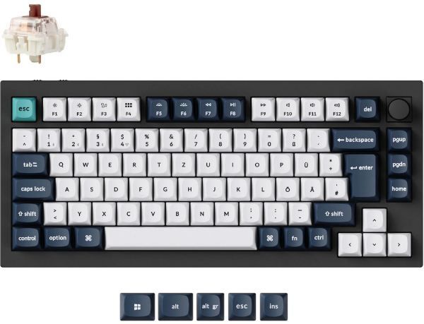 ⌨️ Keychron Q1 Max Gaming Tastatur mit Hot Swap für 207,89€ (statt 232€)