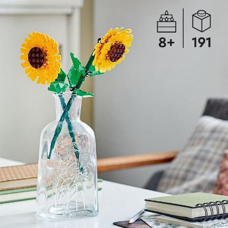 🌻 LEGO Botanicals 40524 Sonnenblumen Set für 7,99€ (statt 13€)