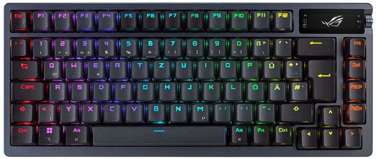 ⌨️ ASUS ROG Azoth mechanische Gaming Tastatur mit OLED Display für 205,99€ (statt 221€)