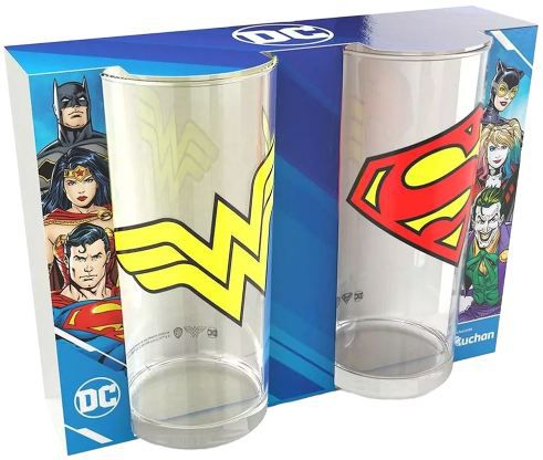 🥤 2er Sets DC Comics Trinkgläser mit Superman & mehr ab 3,99€ (statt 8€)