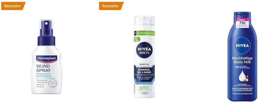 🧴 Amazon: 5€ Rabatt ab 20€ auf Nivea Pflegeprodukte   Auch mit Sparabo!