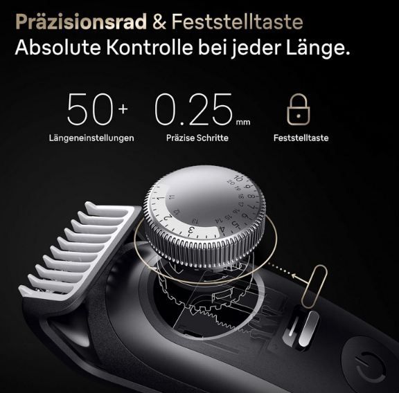 🧔🏻‍♂️ Braun BT9565 Series 9 Barttrimmer mit 14 Barber Tools für 129,99€ (statt 156€)