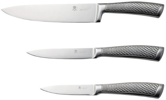 🔪 Masterpro by Roland Trettl Messerset, 3 tlg. für 14,94€ (statt 25€)