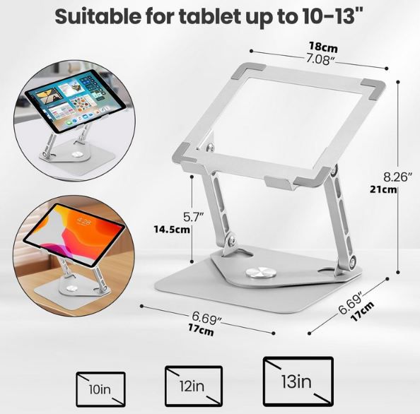 💻 SHILIHE Höhenverstellbarer Laptop Ständer, Klappbar für 17,49€ (statt 25€)