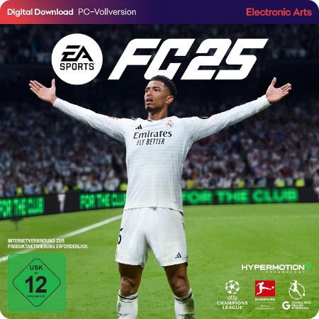 ⚽ EA SPORTS FC 25 Standard Edition, Download Code Origin für 20,99€ (statt 27€)