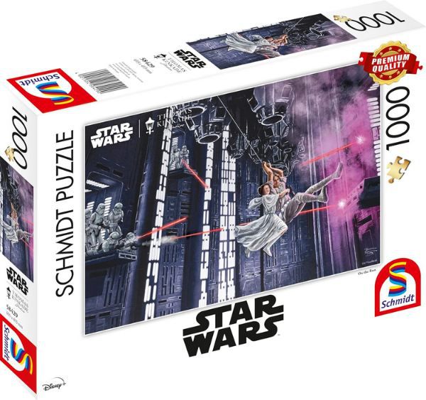 🧩 Schmidt Spiele   Thomas Kinkade, Star Wars On The Run Puzzle für 4,40€ (statt 8€)