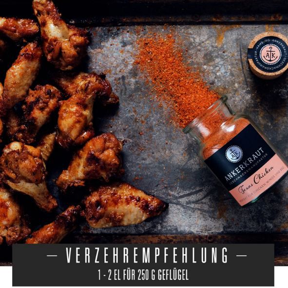 🍗 Ankerkraut Texas Chicken BBQ Rub, 230g im Streuer ab 7,66€ (statt 9€)