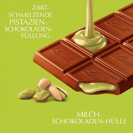 🍫 Lindt Schokolade Lindor Pistazie, 100g Tafel ab 1,61€ (statt 3€)