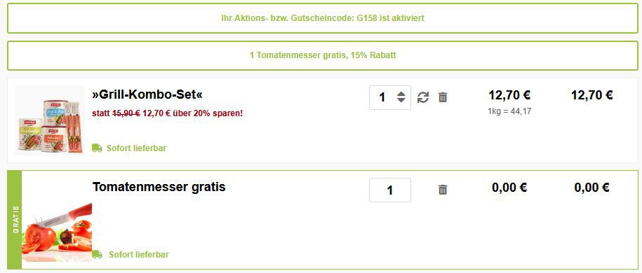 🍅 Gefro Grill Kombo Gewürz Set + Gratis Tomatenmesser für 16,65€ (statt 25€)