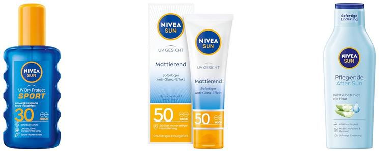 🧴🌞 Amazon: 20% Rabatt ab 15€ auf Nivea Sun Produkte   Lotion, Cremes, After Sun & mehr