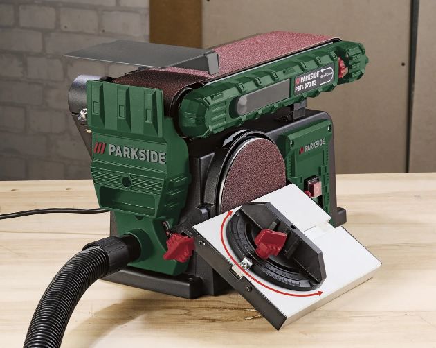 🪵 Parkside PBTS 370 B3 Band  und Tellerschleifer für 72,94€ (statt 109€)