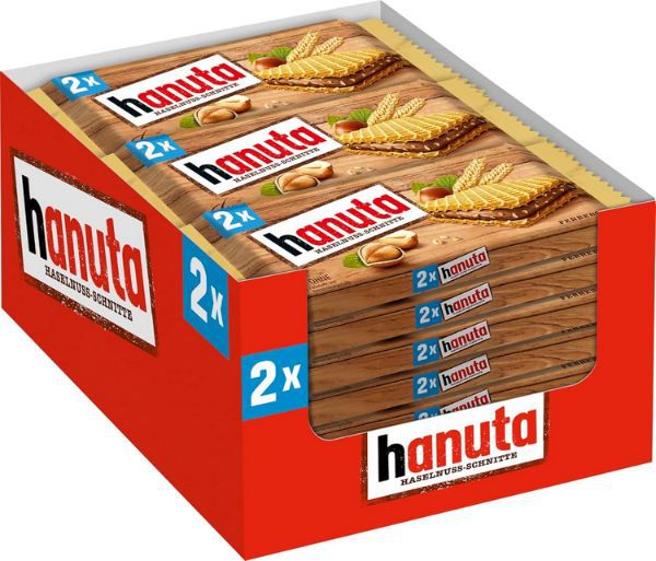 🍫 18 x 2er Pack Hanuta Haselnuss Schnitten für 9,94€ (statt 13€)