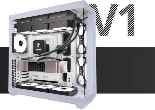 🖥️ APNX V1 Gaming ATX PC Gehäuse mit Holz für 109,90€ (statt 132€)